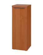SIN 3 - 4D kancelářská skříň, 1-dveřová, levá, 1120x400x400, olše jantar